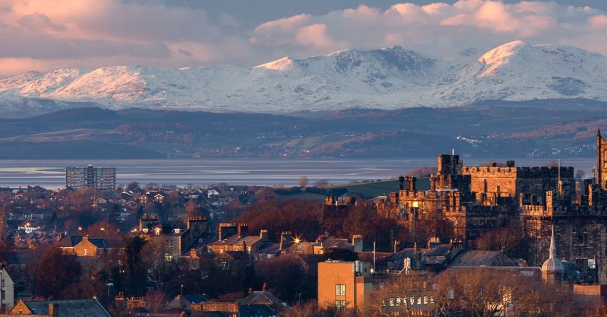 View of the Lancaster city